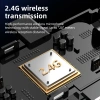 Wireless lapel microphone 2.4GHZ noise-cancelling microphone, one-to-two lapel microphone, live streaming manufacturer approval Application Scenario